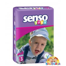 Senso Baby  подгузники  midi (4-9кг) , 70 шт