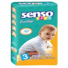 Senso Baby Ecoline подгузники   midi (4-9 кг), 44 шт