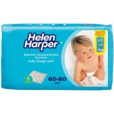 Детские впитывающие пеленки Helen Harper 60x60 5 шт
