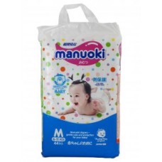 MANUOKI Детские подгузники-трусики  M (6-11 кг) 44 шт	