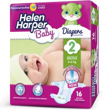 Helen Harper Детские подгузники Baby размер 2. Mini (3-6 кг) 16 шт.