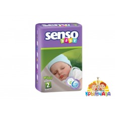 Senso Baby  подгузники  mini (3-6кг) , 52шт