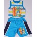 Детский летний костюм для мальчика, майка и шорты, 1-4 года